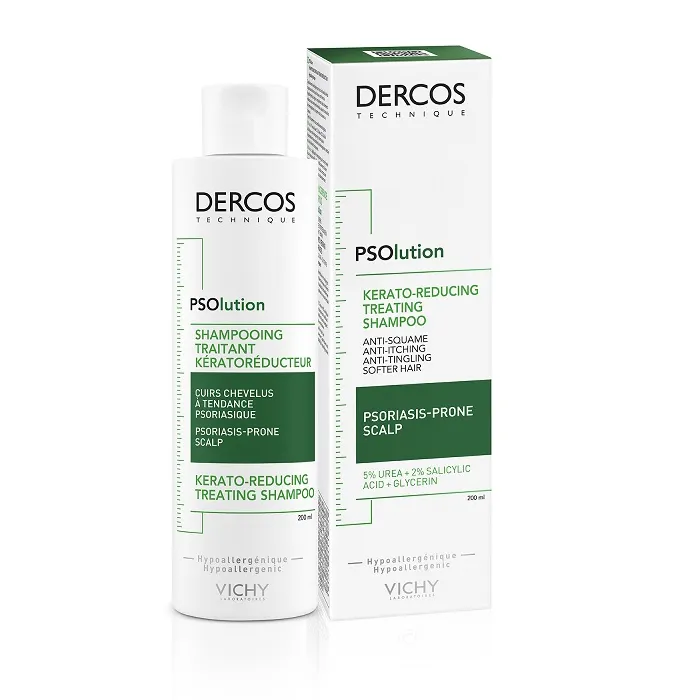 Vichy Dercos Psolution Shampoo Trattamento Cherato Riducente 200ml