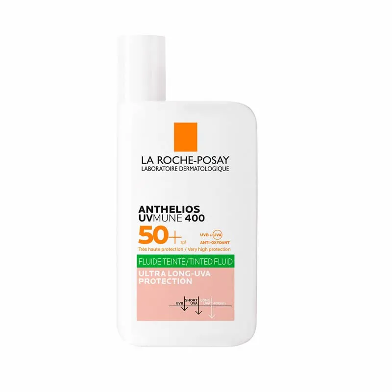 Anthelios Uv-Mune 400 Fluido Controllo Sebo Con Colore SPF50+ – 50 ml