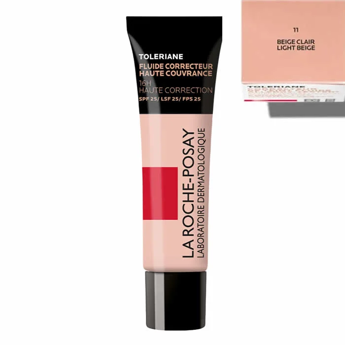 La Roche Posay Toleriane Full Coverage Makeup Spf25 11 Light Beige 30ml
