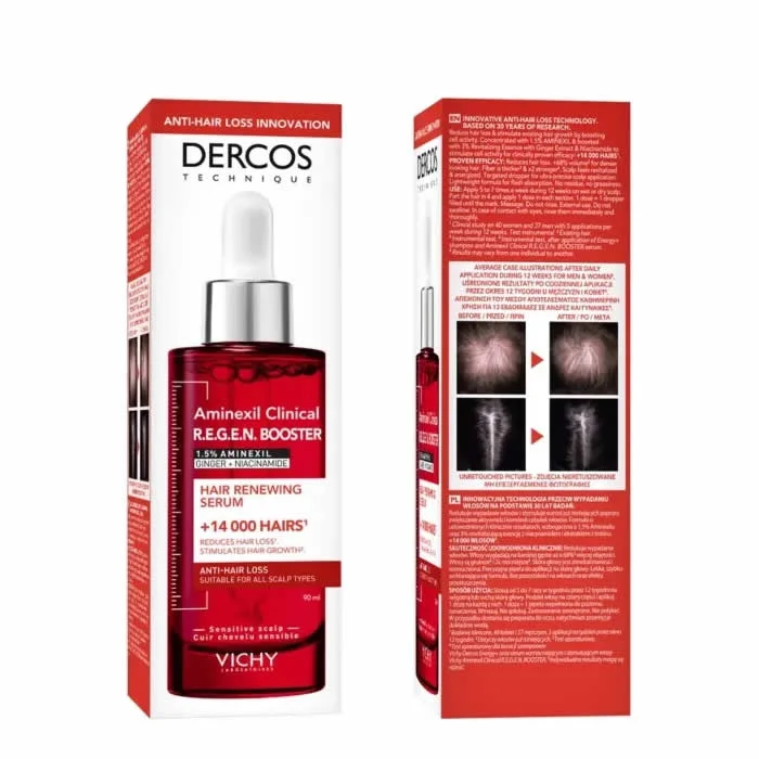 Dercos Regen Booster Hair Renewing Serum 90 ml