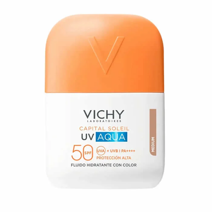 Vichy Capital Soleil UV Aqua Hydrating Fluid Tinted Spf50+ 50ml Medium