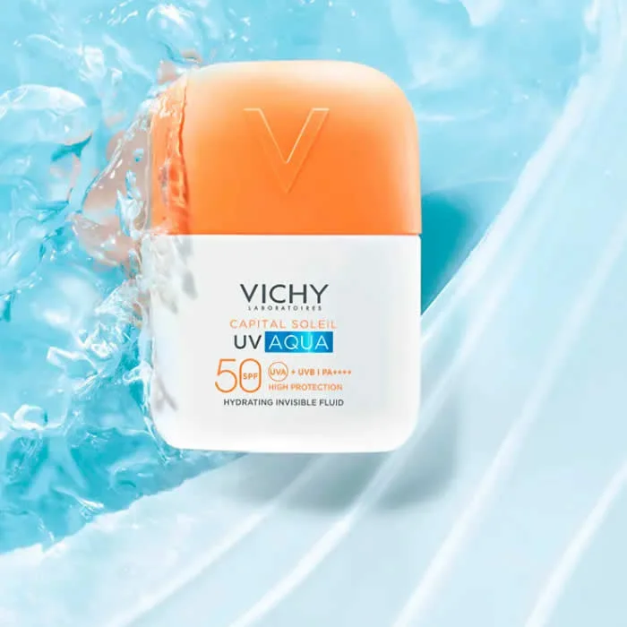 Vichy Capital Soleil UV Aqua Hydrating Invisible Fluid Spf50+ 50ml — foto 1