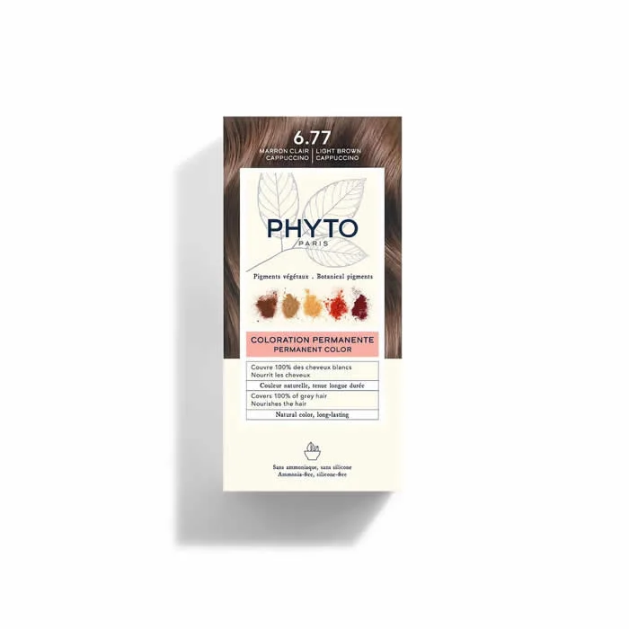 Phyto Hair Colour By Phytocolor 6.77 Marron Clair Cappuccino 180g
