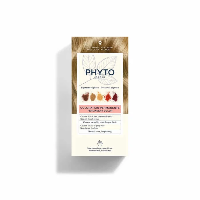 Phyto Hair Colour By Phytocolor 9 Blond Tres Clair 180g