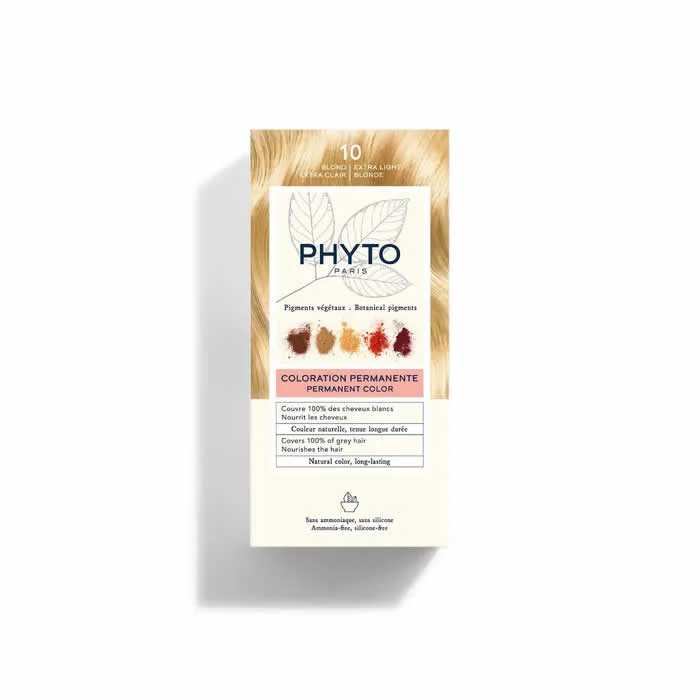 Phyto Hair Colour By Phytocolor 10 Extra Light Blonde 180g Phyto Hair Colour By Phytocolor 10 Extra Light Blonde 180g