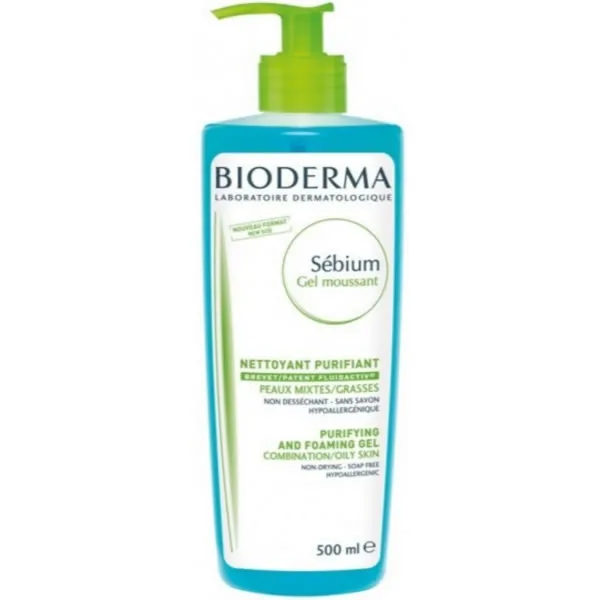 Bioderma Sebium Gel Schiumogeno 500ml
