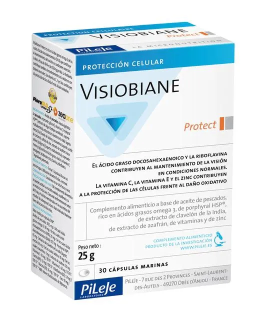 Pileje Visiobiane Protect Scatola da 30 capsule marine