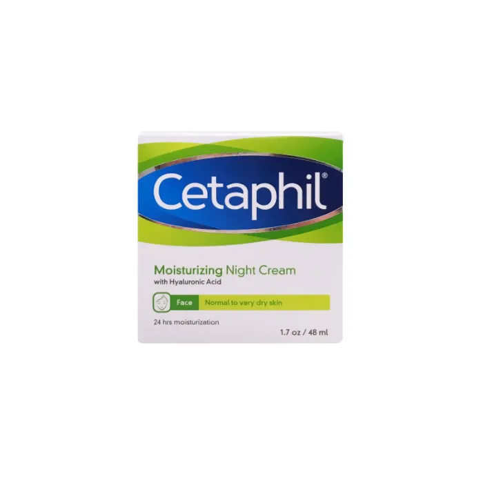 Crema idratante viso notte Cetaphil per pelle normale/secca 48 ml