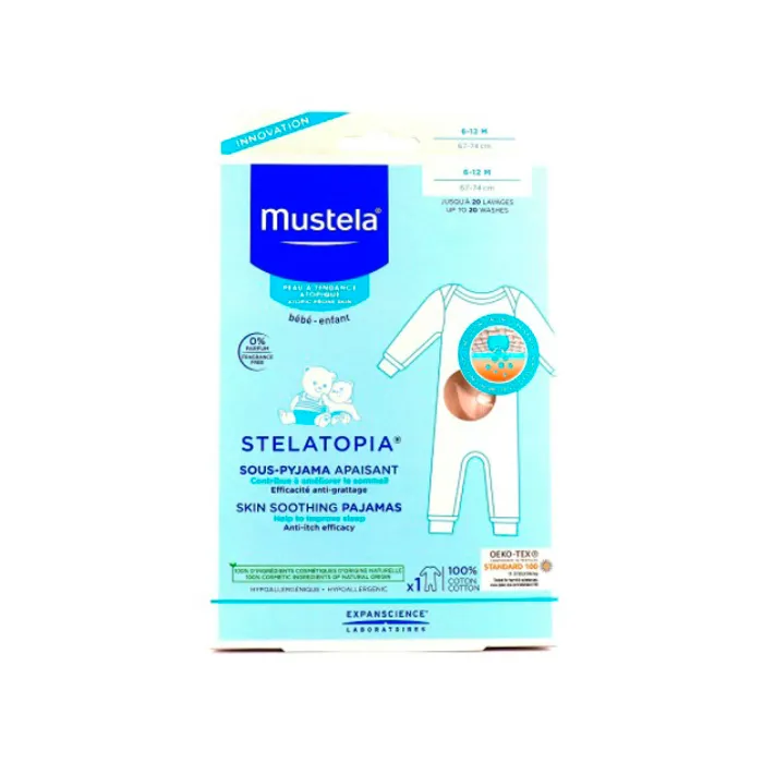 Mustela Pigiama Lenitivo Stelatopia 6-12 Mesi