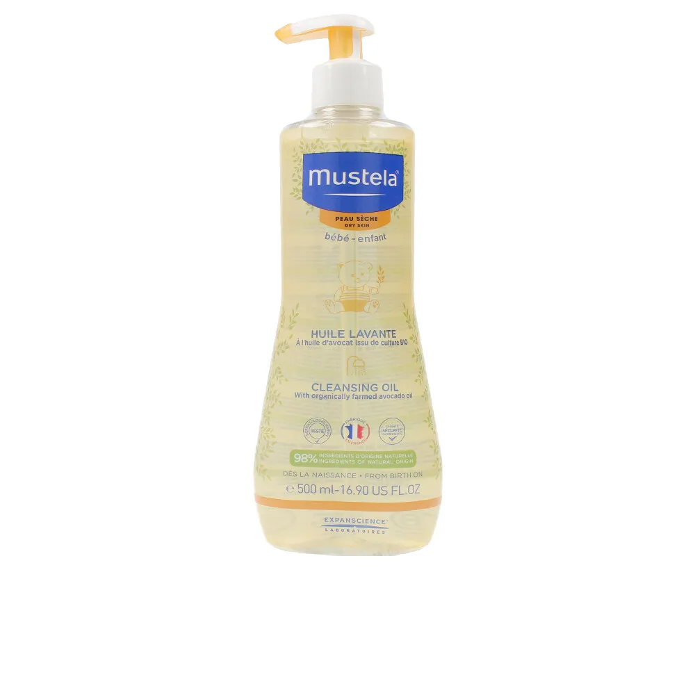 Mustela Baby Olio Detergente Per Pelli Secche 500ml