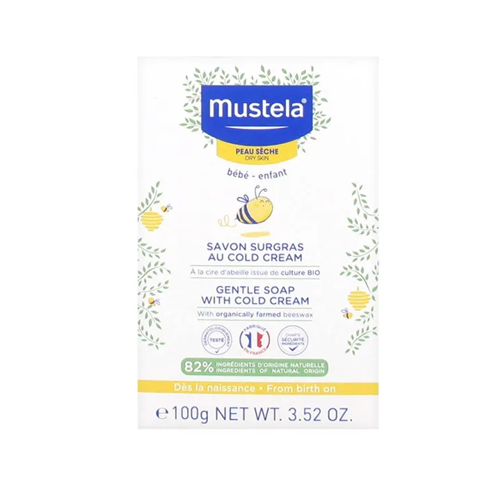 Mustela Sapone da bagno delicato con crema fredda 100 g