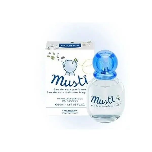 Mustela Musti Eau De Soin Fragrance Delicate Cologne Water 50ml