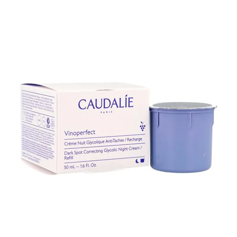 Caudalie Vinoperfect Crema Notte Glicolica Anti-Macchie Ricarica 50 ml