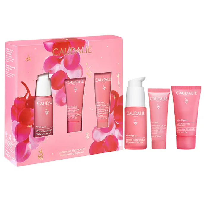 VinoHydra Hyaluronic Serum 30ml Coffret 3 Produits