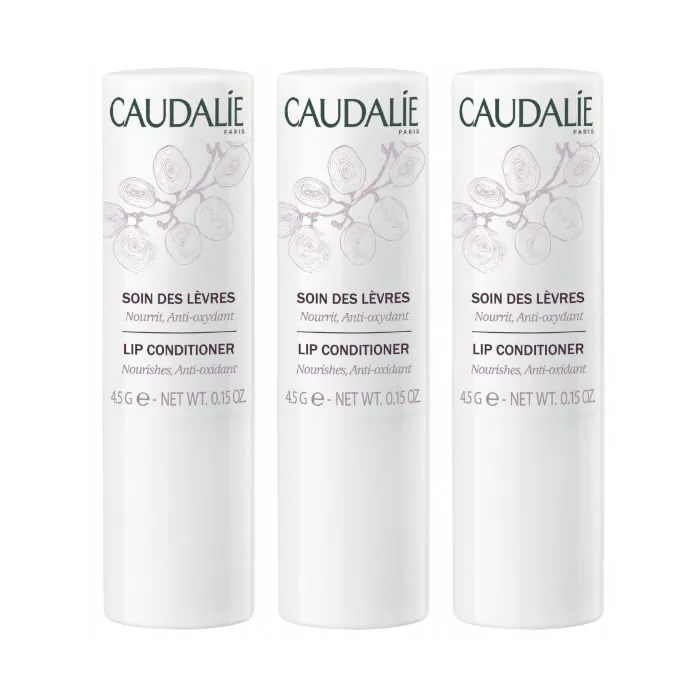 Balsamo labbra Caudalie 3×4,5 g