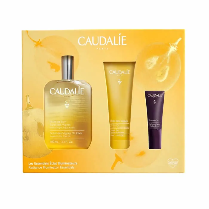 Caudalie Soleil Des Vignes Olio Trattamento 50 ml Set da 3 Pezzi