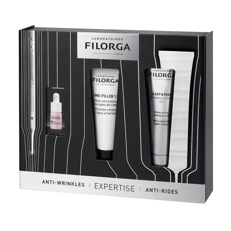 Filorga Time Filler Cream 30ml + Sleep Pellet 40ml Set 3 pezzi