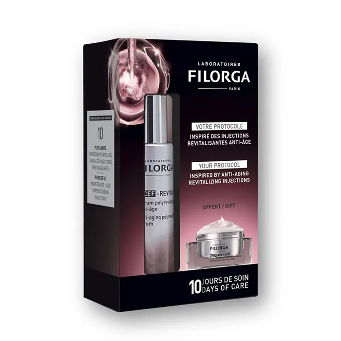 Filorga NCTF-Revitalize Siero Anti-Aging Poly Revitalizing 30 ml Set 2 Pezzi