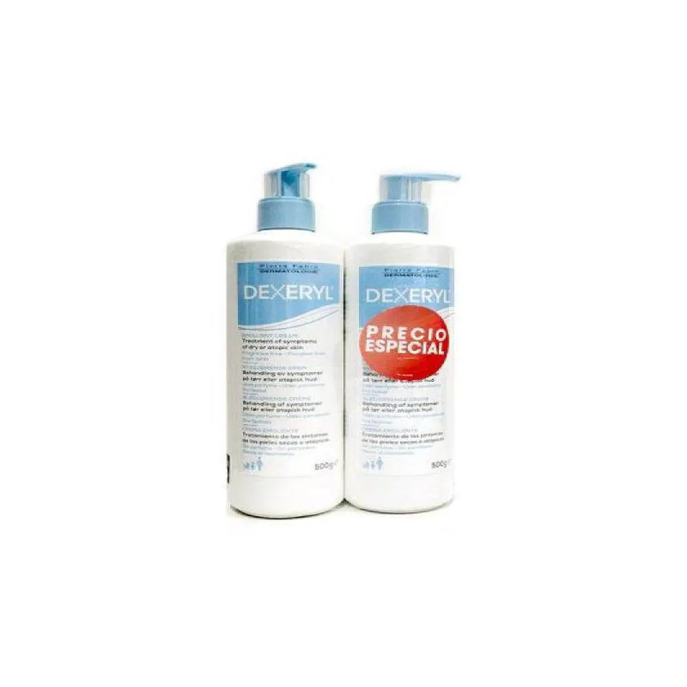 Dexeryl Crema Emoliente Piel Seca 2x500g