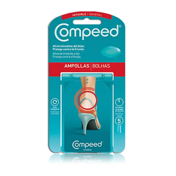 Compeed Fiale Invisibili 5 Unità