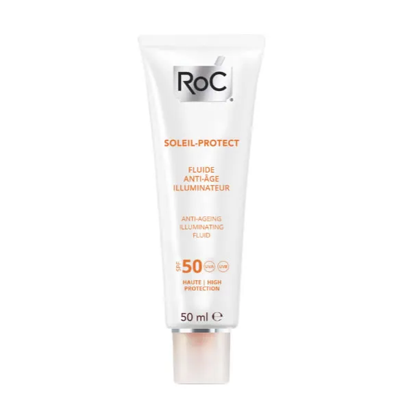 Roc Soleil Protect Fluido Illuminante Anti-Età Spf50 50 ml