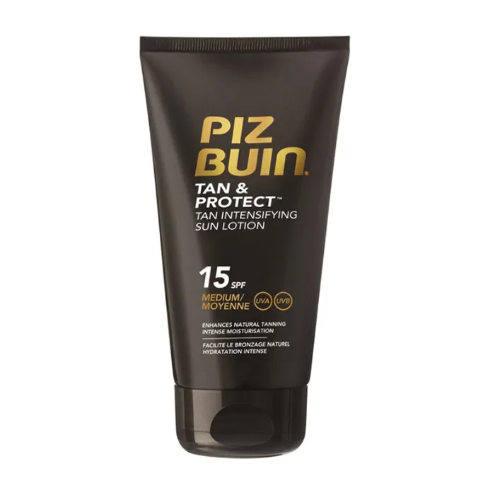 Piz Buin Tan And Protect Lozione solare intensificante per l’abbronzatura SPF15 150 ml