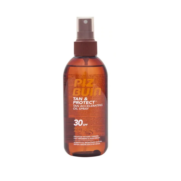 Piz Buin Tan And Protect Spray Olio Acceleratore di Abbronzatura SPF30 150ml