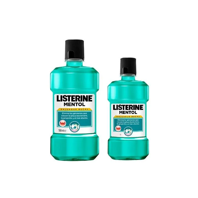 Listerine Mentoloo 500ml+250ml