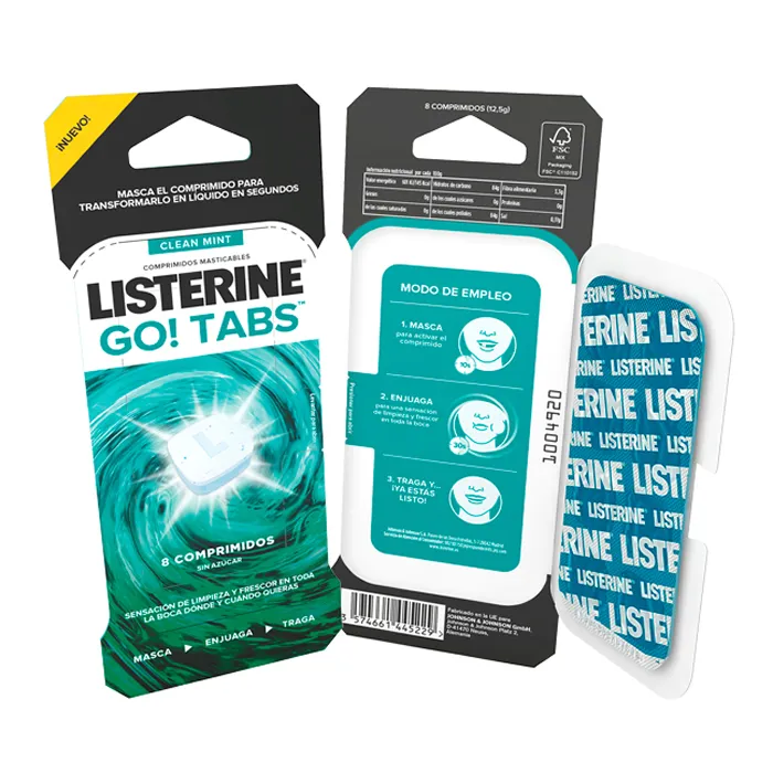 Listerine Go Tabs Collutorio