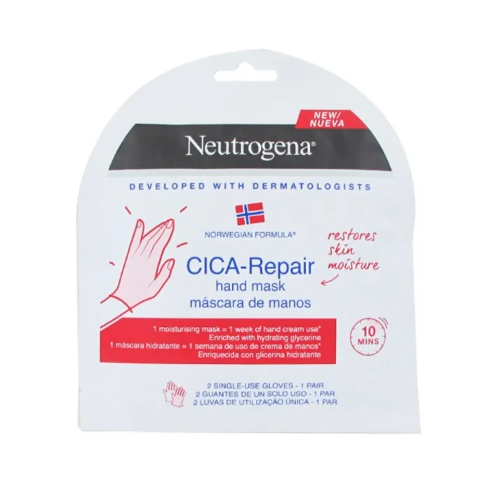 Neutrogena Cica-Repair Maschera per le mani 2 guanti