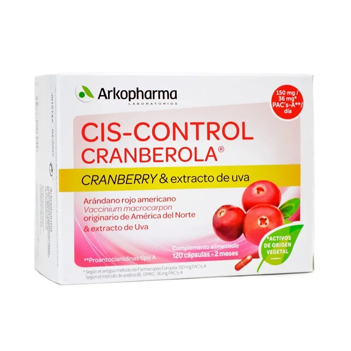 Arkopharma Cys Control Cranberola 120 Capsule
