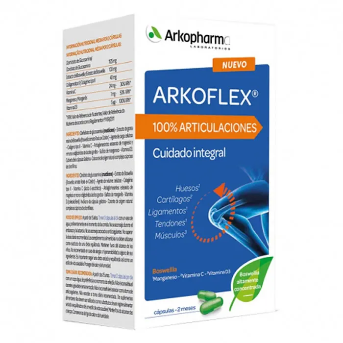 Arkopharma Arko Flex 100% Articolazioni 60 Capsule