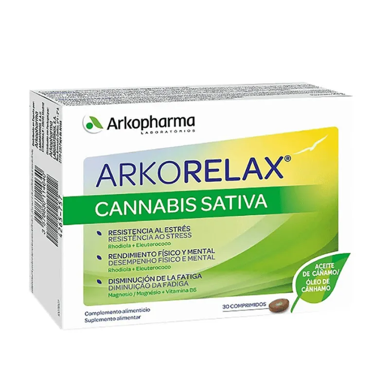 Arkopharma Cannabis Sativa 30 Compresse