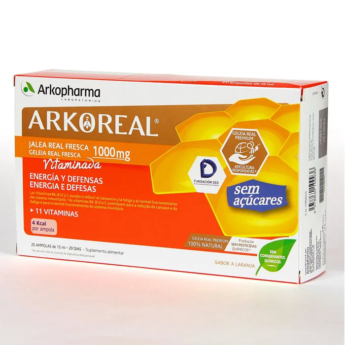 Arkopharma Arko Real Pappa Reale 1000mg 20 Fiale