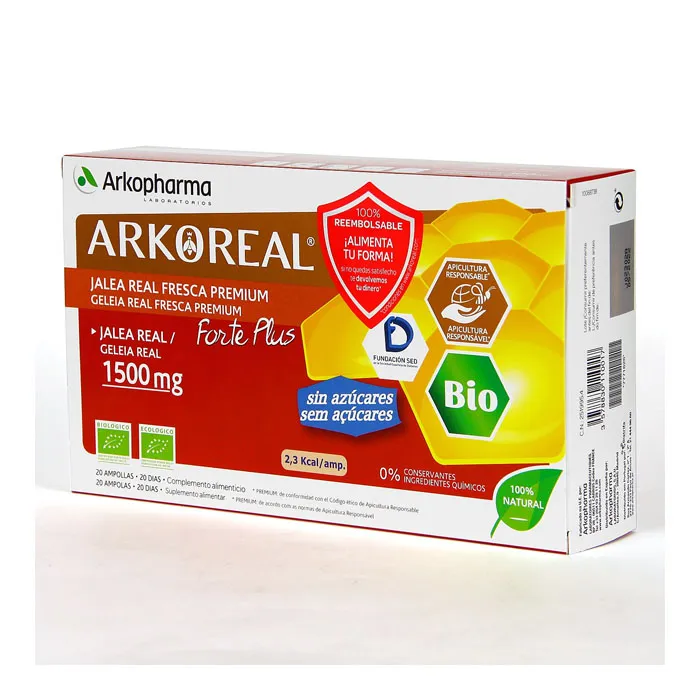 Arkopharma Arko Real Pappa Reale 1500mg 20 Fiale