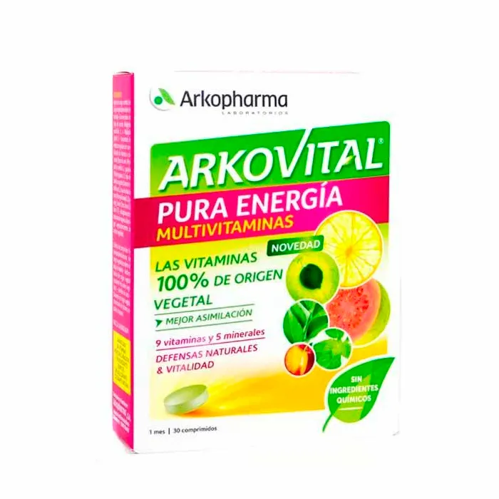 Arkopharma Arko Vital Pure Multivitaminici 30 Compresse