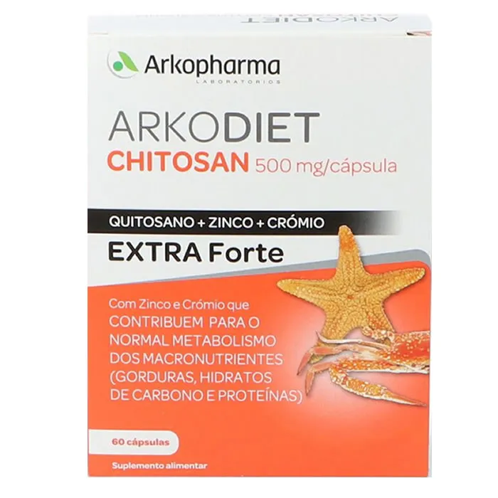 Arkodiet Chitosan Extraforte 500mg/capsula 60 capsule