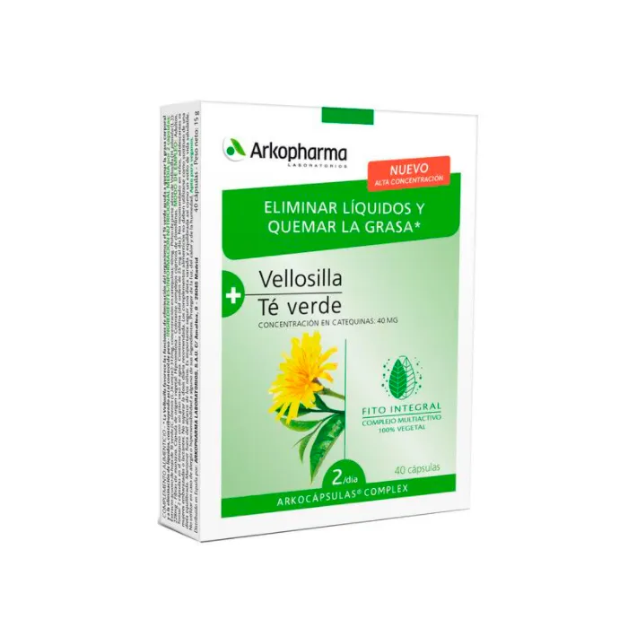 Arkopharma Pilosella e Tè Verde 40 Capsule