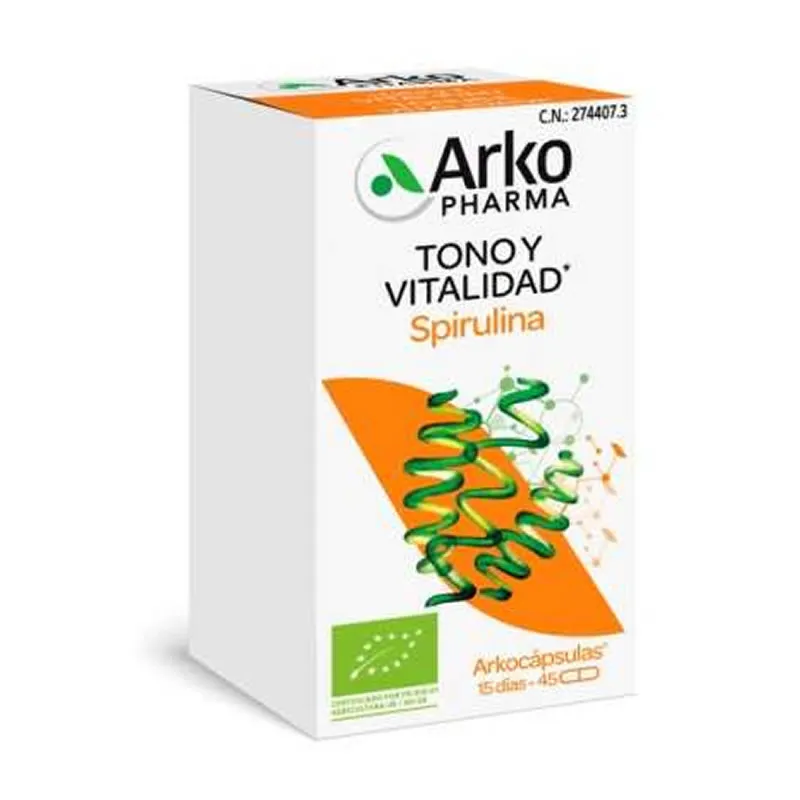 Arkocapsule Spirulina Biologica 45 Capsule