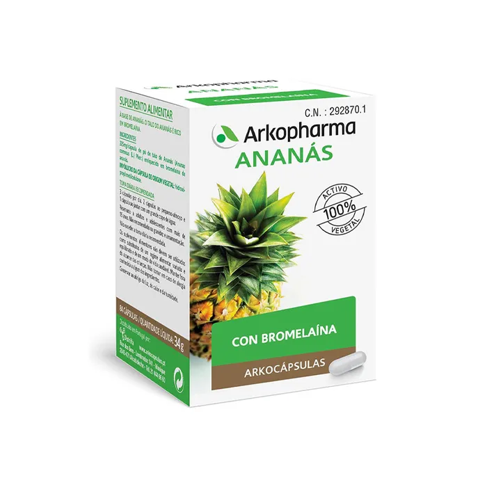 Arkopharma Arkocapsulas Ananas 84 Capsule