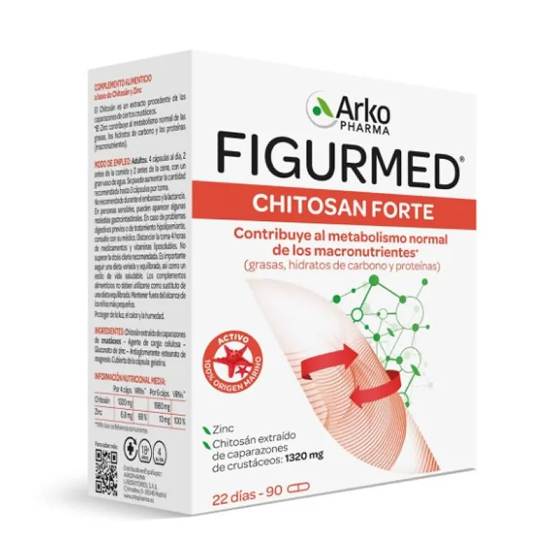 Arkopharma Chitosan Forte 325 mg 90 Capsule