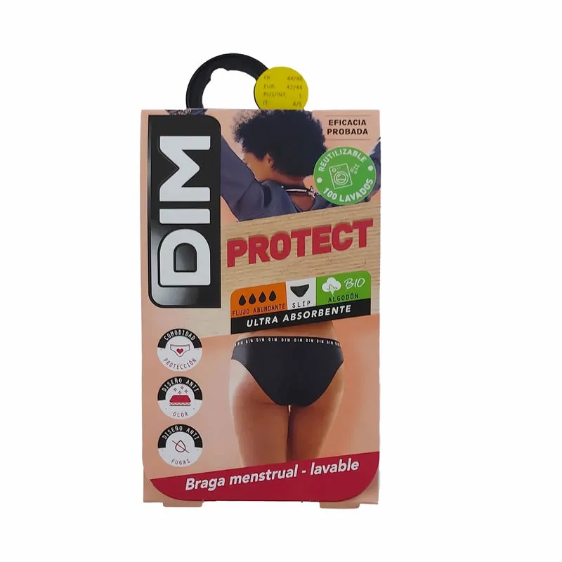 Dim Mutandine Mestruali Lavabili Flusso Profondo 1U Taglia 42/44