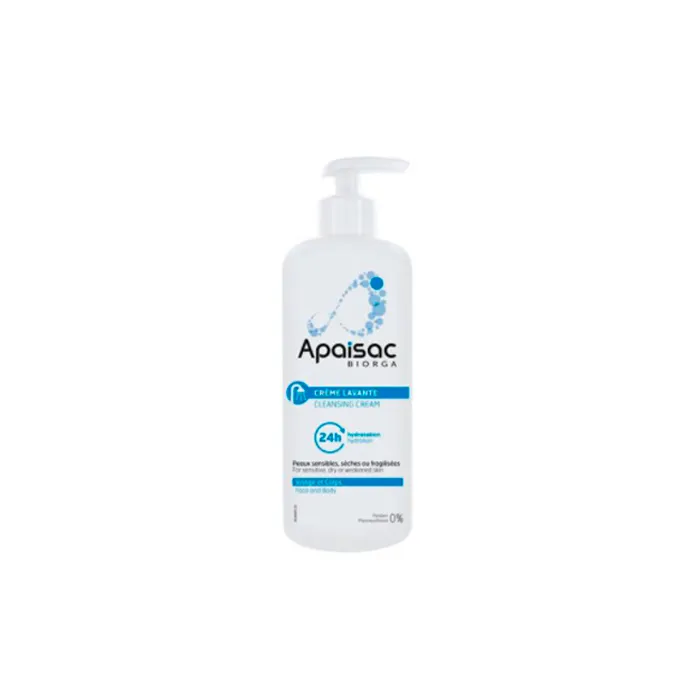 Apaisac Biorga Emulsione Detergente Idratante 24h 400ml