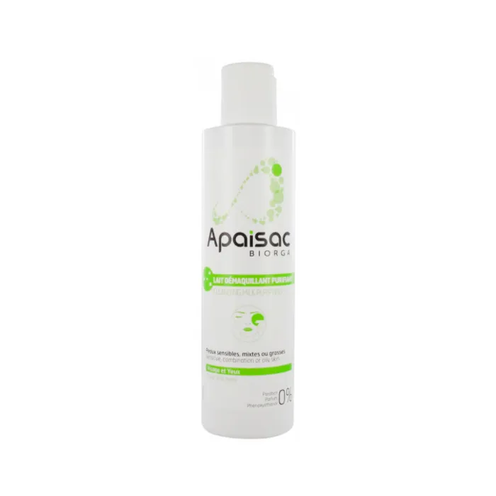 Biorga Apaisac Lozione Detergente Viso 200ml