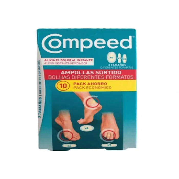 Compeed Vesciche Confezione Mista 10 Unità