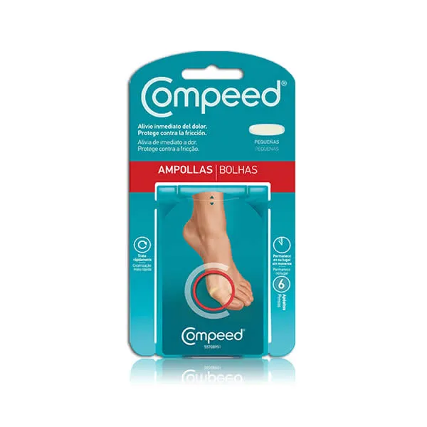Compeed Blister Small Plasters 6 Units Compeed Blister Small Plasters 6 Units