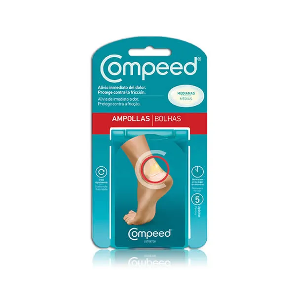 Compeed Blister Medium Plasters 5 Units Compeed Blister Medium Plasters 5 Units