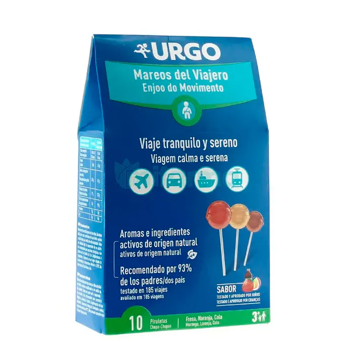 Urgo Traveller’s Dizziness 10 lecca-lecca