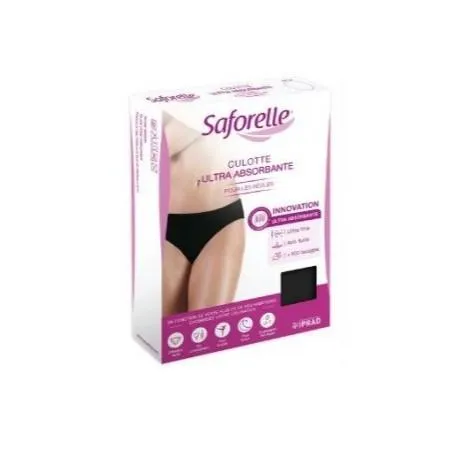 Saforelle Ultra Absorbent Slip Nero Taglia XL