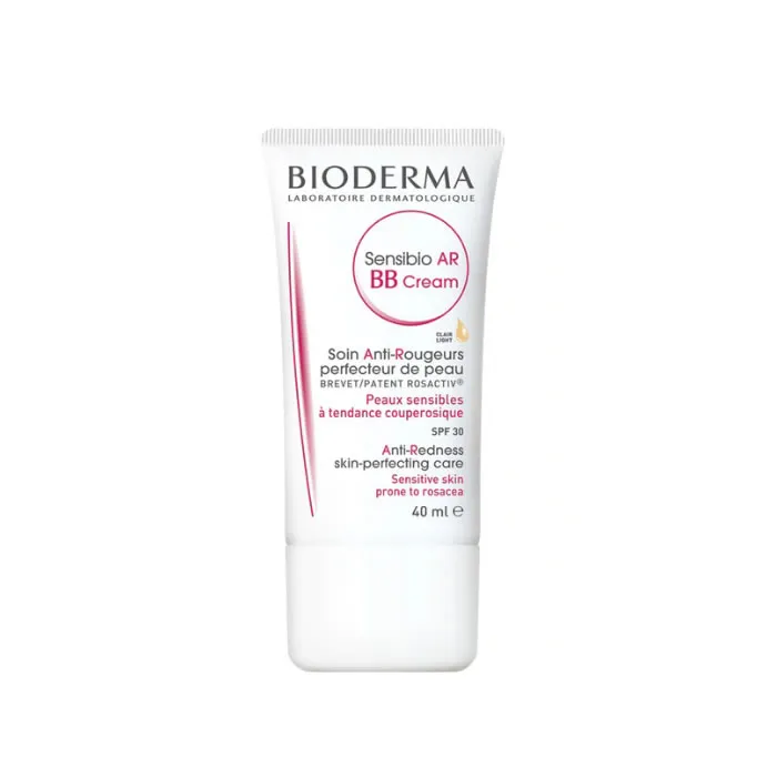 Bioderma Sensibio AR Bb Cream Anti Redness Skin Perfecting Spf30 Light 40ml